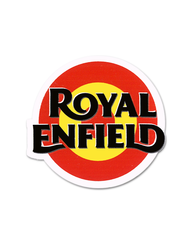 Producto Pegatina Royal Enfield Logo Royal Enfield 