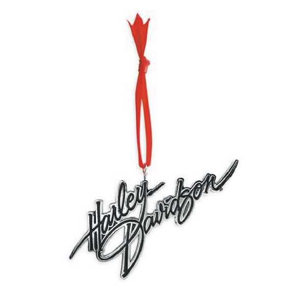 Colgante Harley-Davidson cromado, regalo Harley-Da