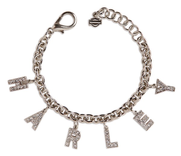 Pulsera outlet Harley-Davidson Crystal Letters