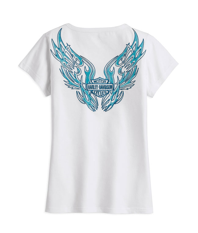 Producto CAMISETA MUJER BLANCO CUELLO V
