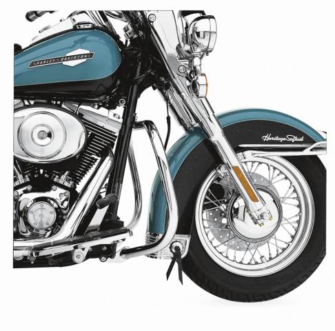 49078-04A proteccion del motor delantera cromada